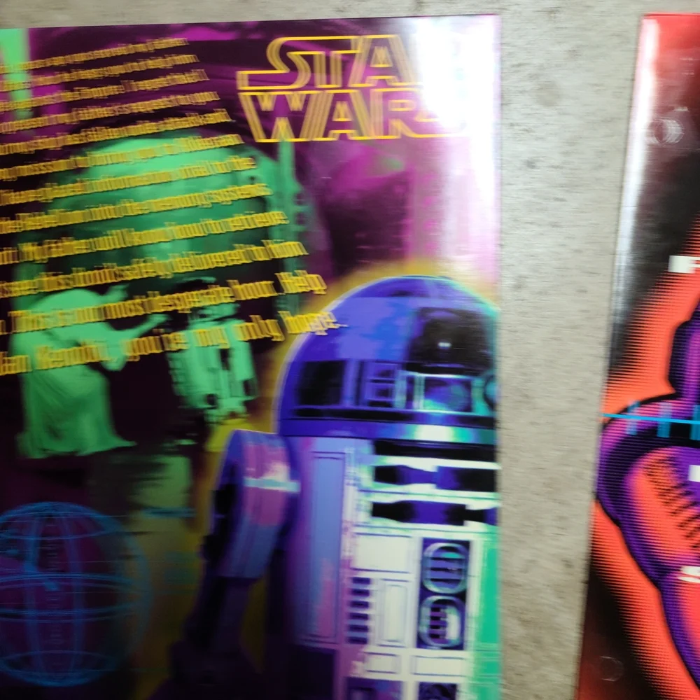 Star Wars Vintage Posters Set